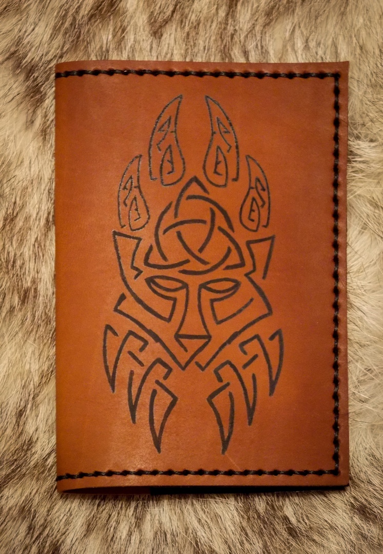 Unique handmade covers! - My, Cover, , Handmade, Leather, Needlework, Slavs, Slavic gods, Paganism, Longpost