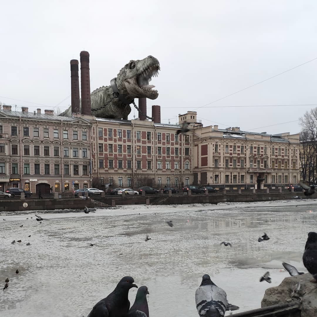 Let's colorize the gray everyday life of St. Petersburg - Saint Petersburg, Artist, Vadim Solovyov, Longpost