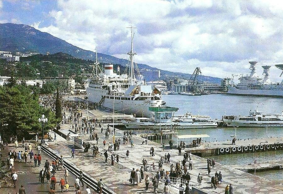 Yalta 1980s - the USSR, Yalta, Crimea, Longpost