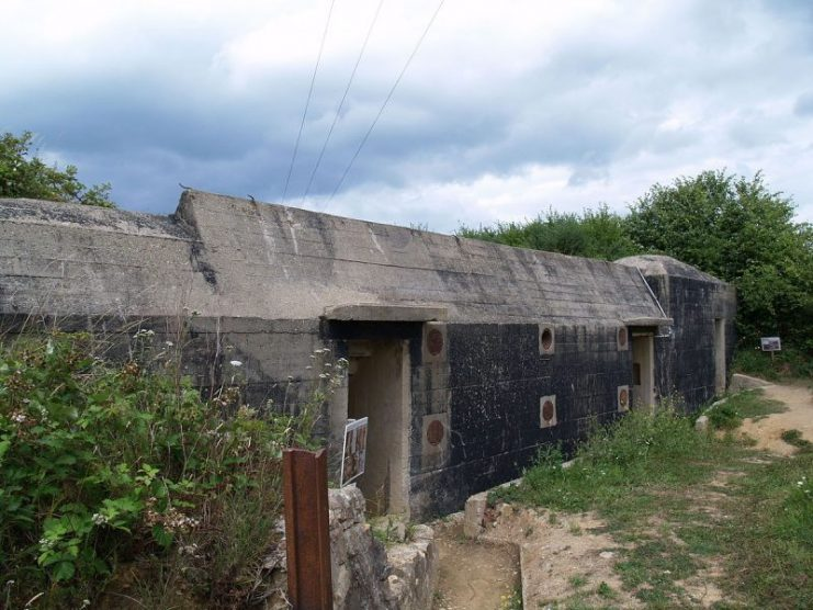 Maisy Battery Museum in Normandy, France. - The Second World War, , Open Air Museum, Longpost