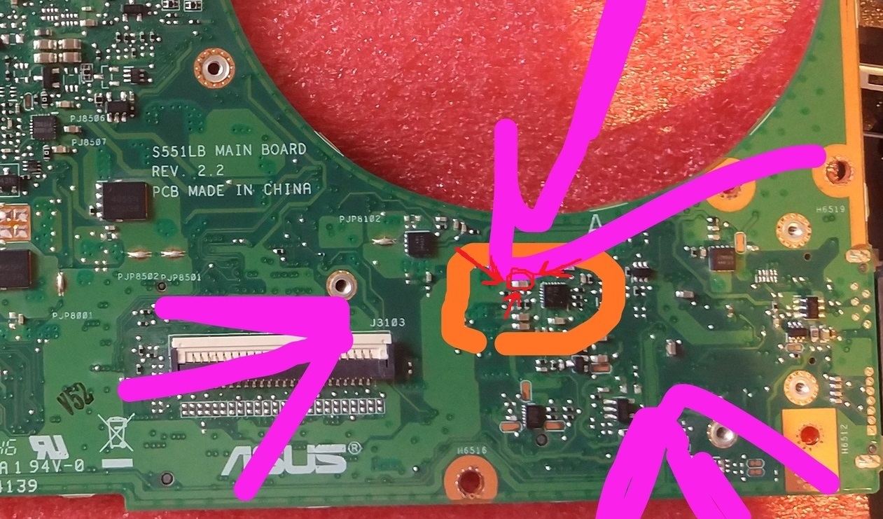 Проблема с ноутбуком ASUS k551lb | Пикабу