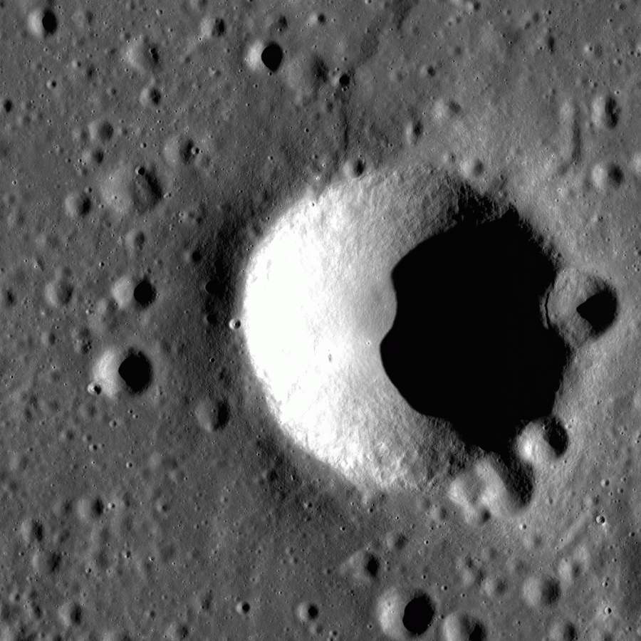 Blagg Crater - Space, Crater, moon, Longpost, Research