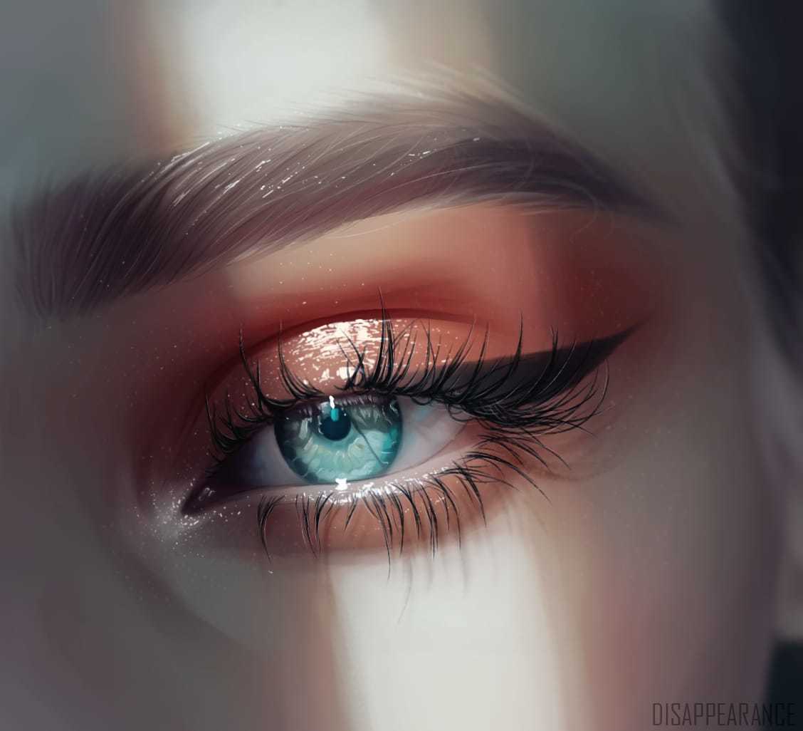 Красивые глаза арт