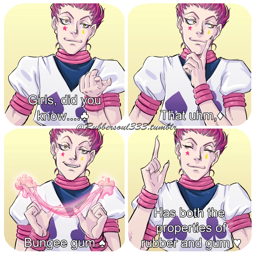 O MY RUBBER NEN - Аниме, Anime Art, Hunter X Hunter, Hisoka