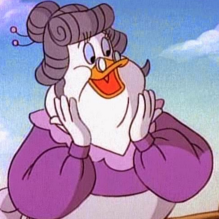 Персонаж «Миссис Клювдия» из мультфильма «Утиные Истории»