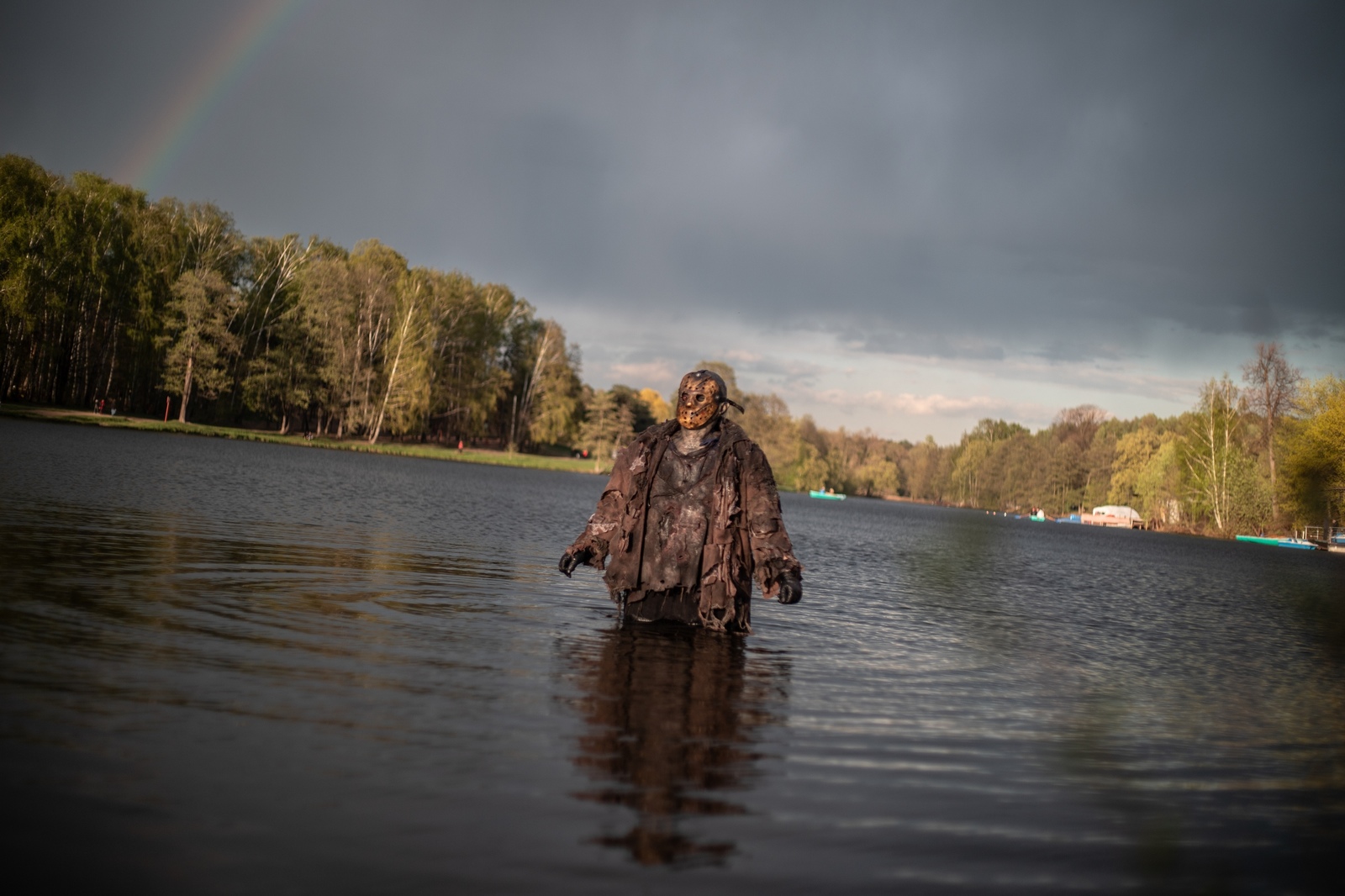 Freddy vs Jason (End Scene) - My, Cosplay, Friday the 13th, Horror, The photo, Longpost, Freddy Krueger, Photographer, Jason Voorhees