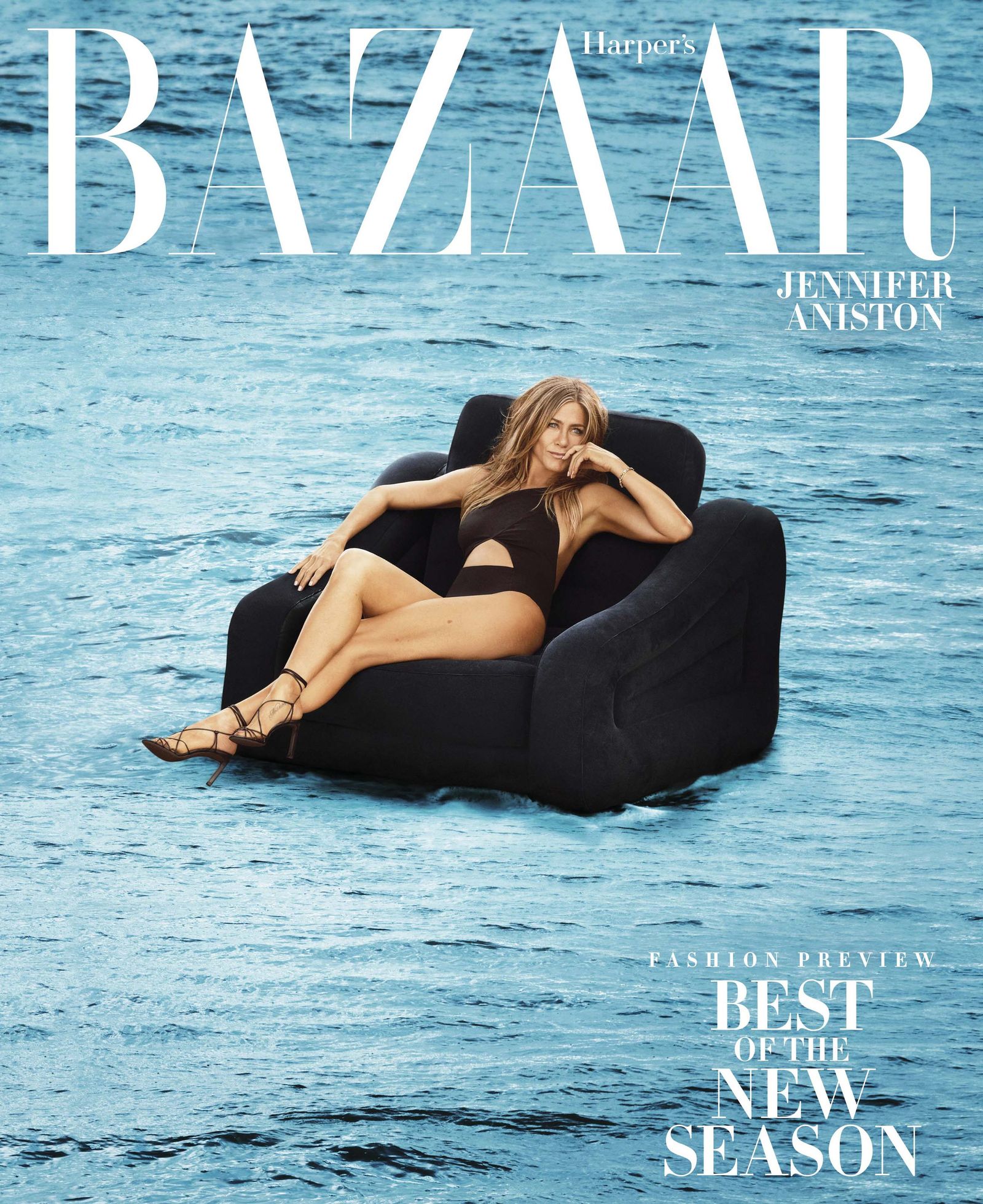 Jennifer Aniston Harper's Bazaar US June-July 2019 - Jennifer Aniston, The photo, Longpost, Celebrities