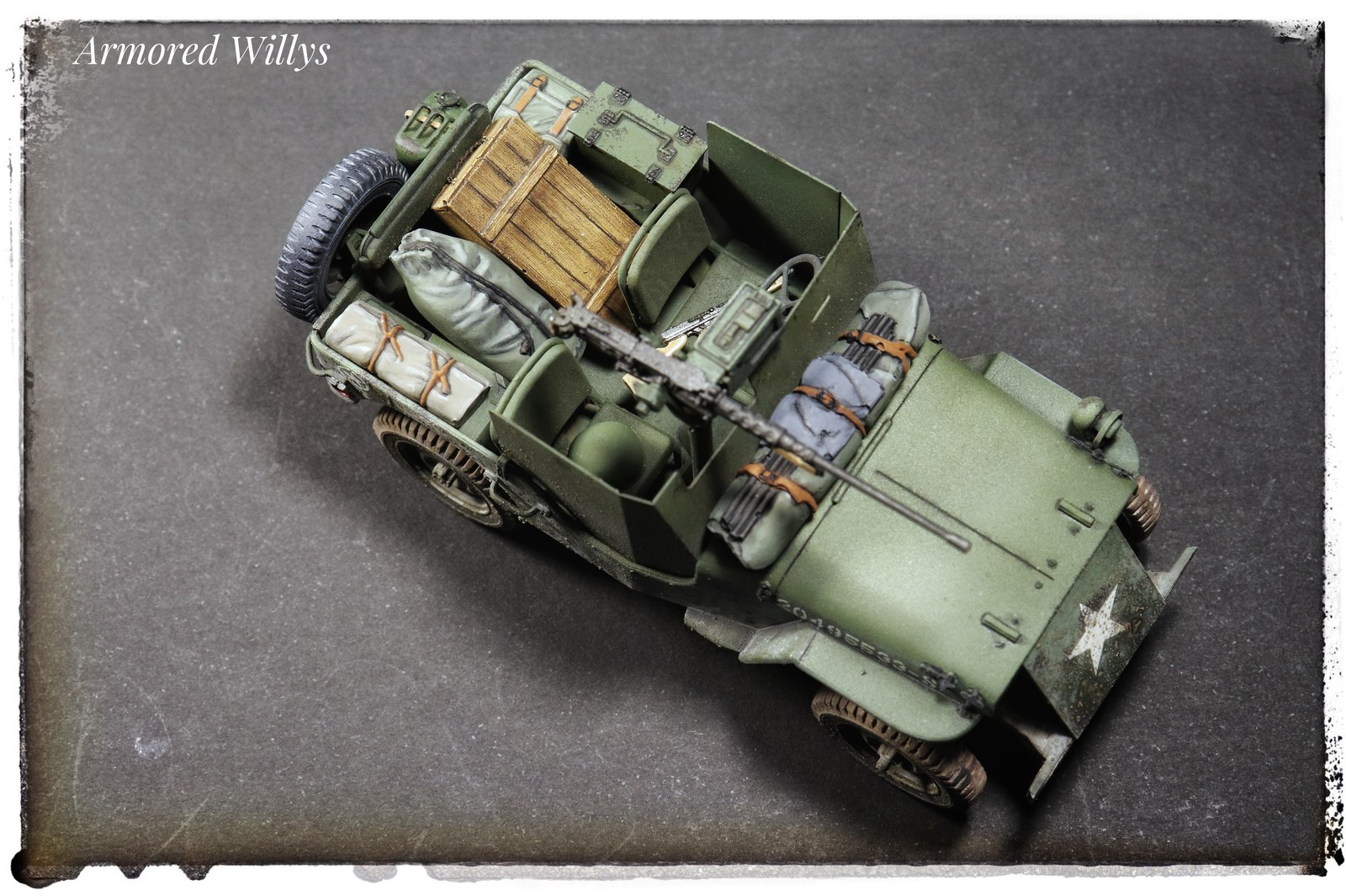 Willis by Dragon, 1/35. - My, Models, Willis, Willys MB Jeep, Scale model, Longpost