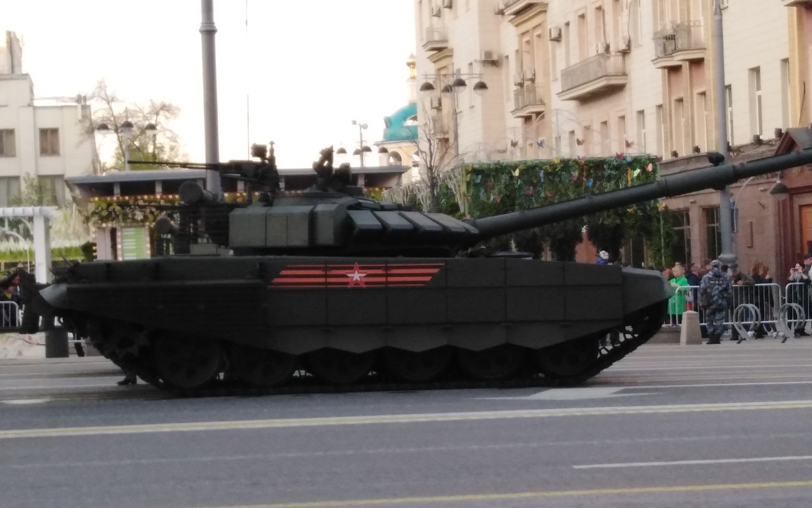 Battle Fields! - parade rehearsal, Tverskaya Street, Peace, Longpost