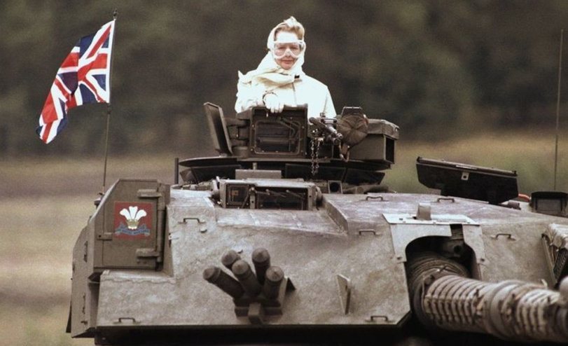 The relevance of political advertising on tanks - Tanks, Story, Margaret Thatcher, Life stories, Election campaign, Elections, The Iron Lady