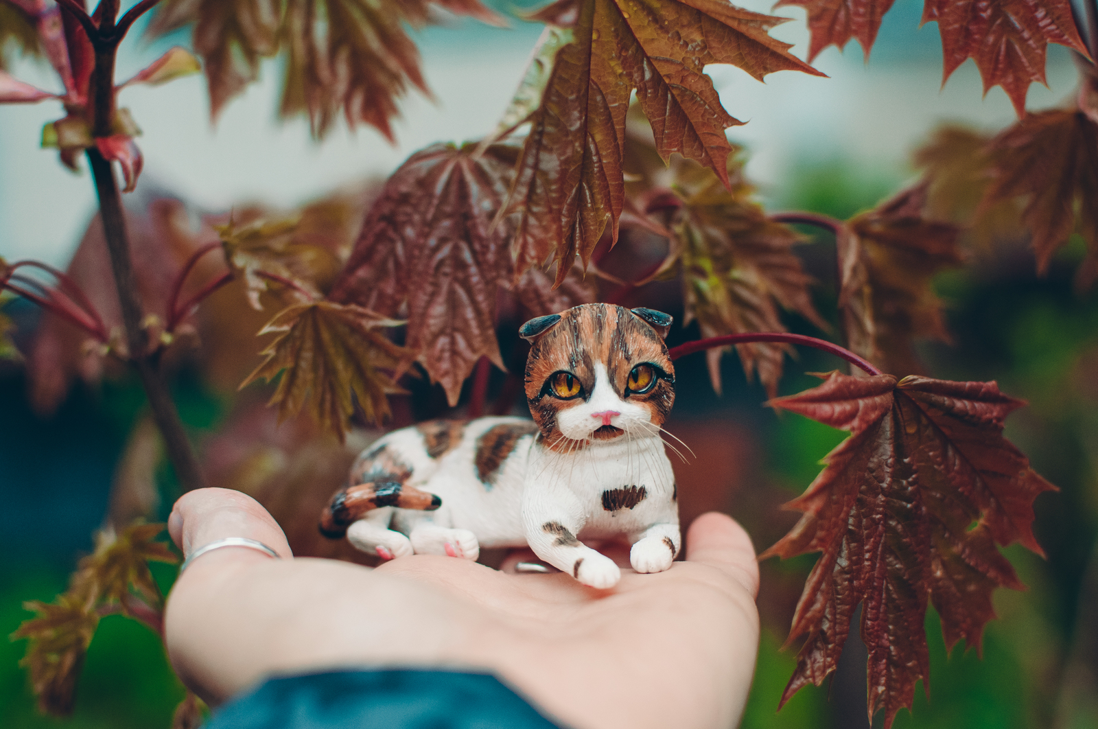 Кот Вайфайка из полимерной глины - Моё, Полимерная глина, Ручная работа, Рукоделие без процесса, Кот, Nika_kiss, Длиннопост