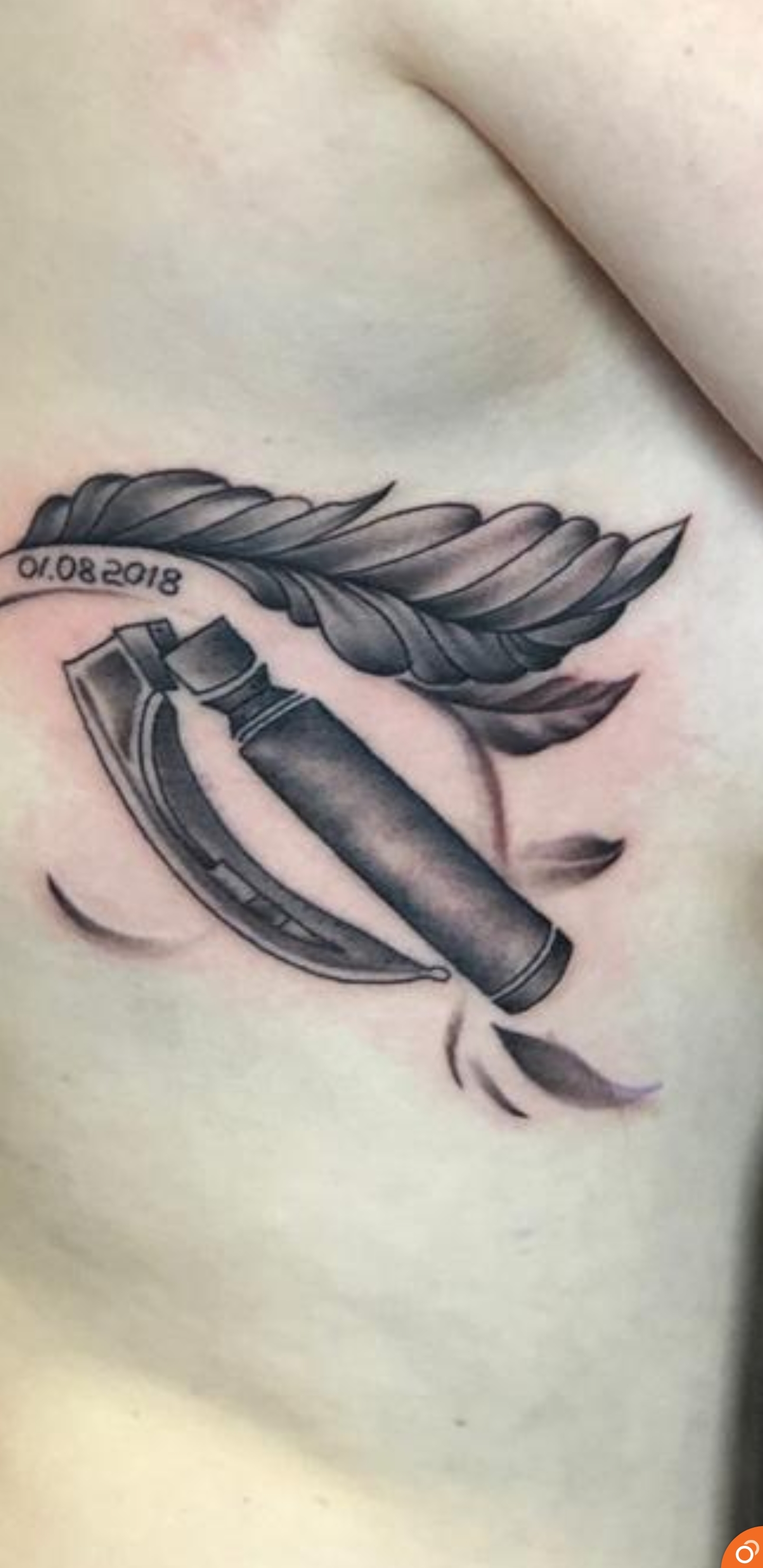 Guys what is this thing? - My, Tattoo, Help, What's this?, Longpost