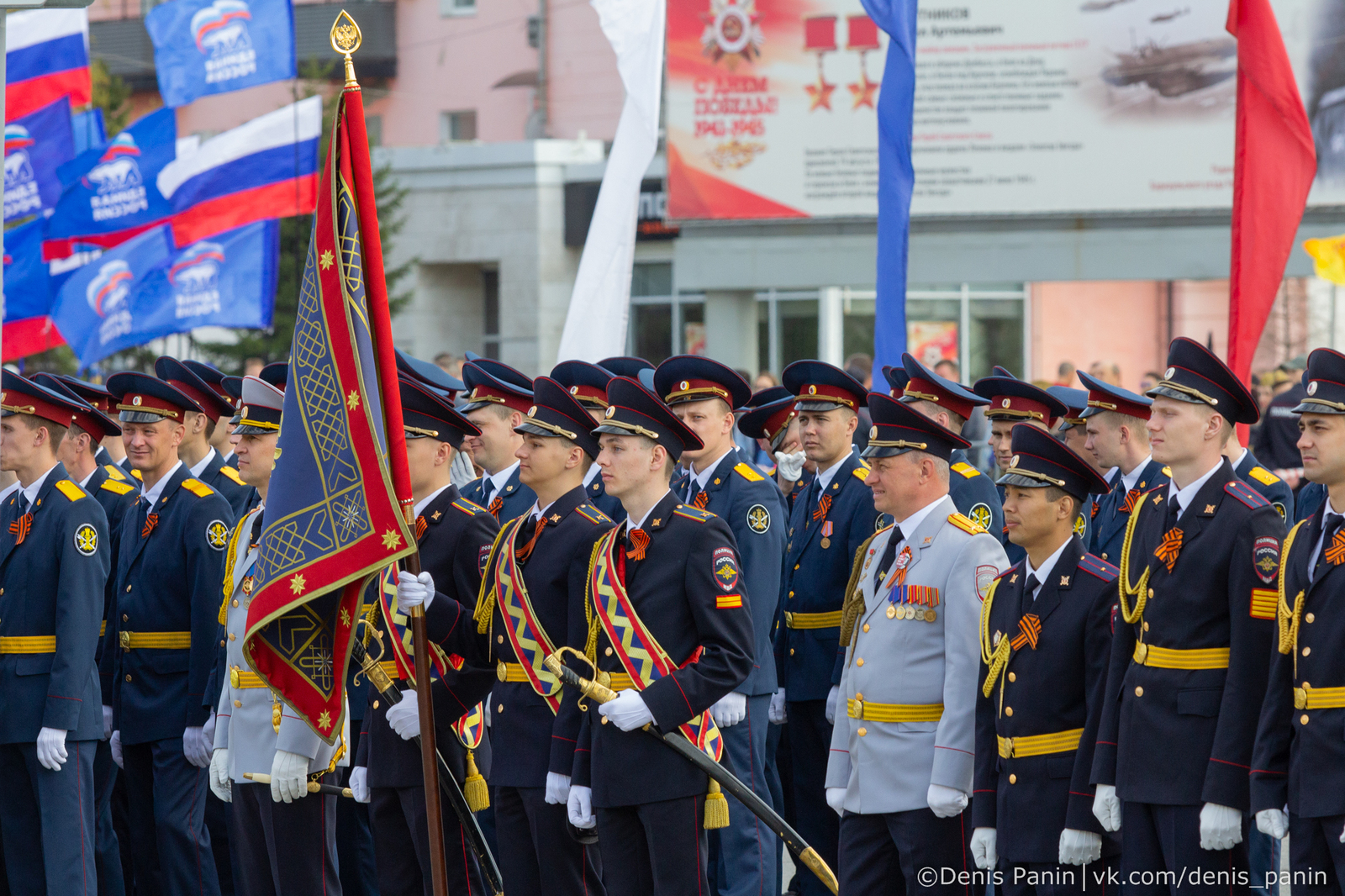 Parade in honor of Victory Day in Barnaul - My, Victory Day, Victory parade, Firework, Day of Remembrance, Barnaul, Longpost, May 9 - Victory Day