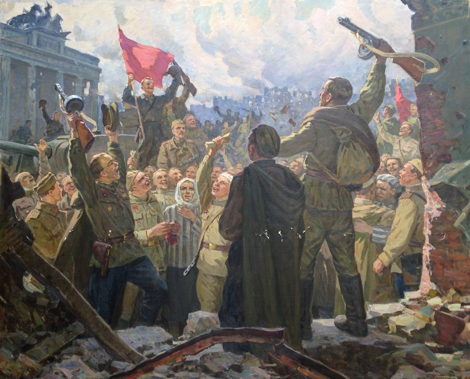 9th May. - Socialist Realism, May 9, the USSR, The Great Patriotic War, Story, Socialism, Victory, Longpost, May 9 - Victory Day