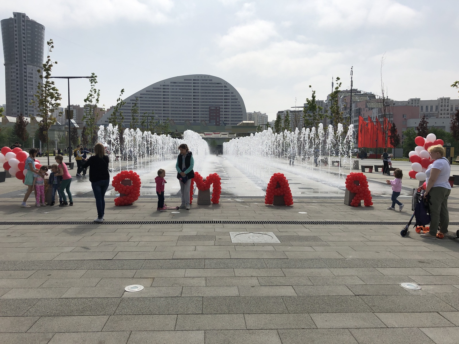 Khodynskoye field May 9, 2019 - My, Khodynka field, May 9, Holidays, Video, May 9 - Victory Day