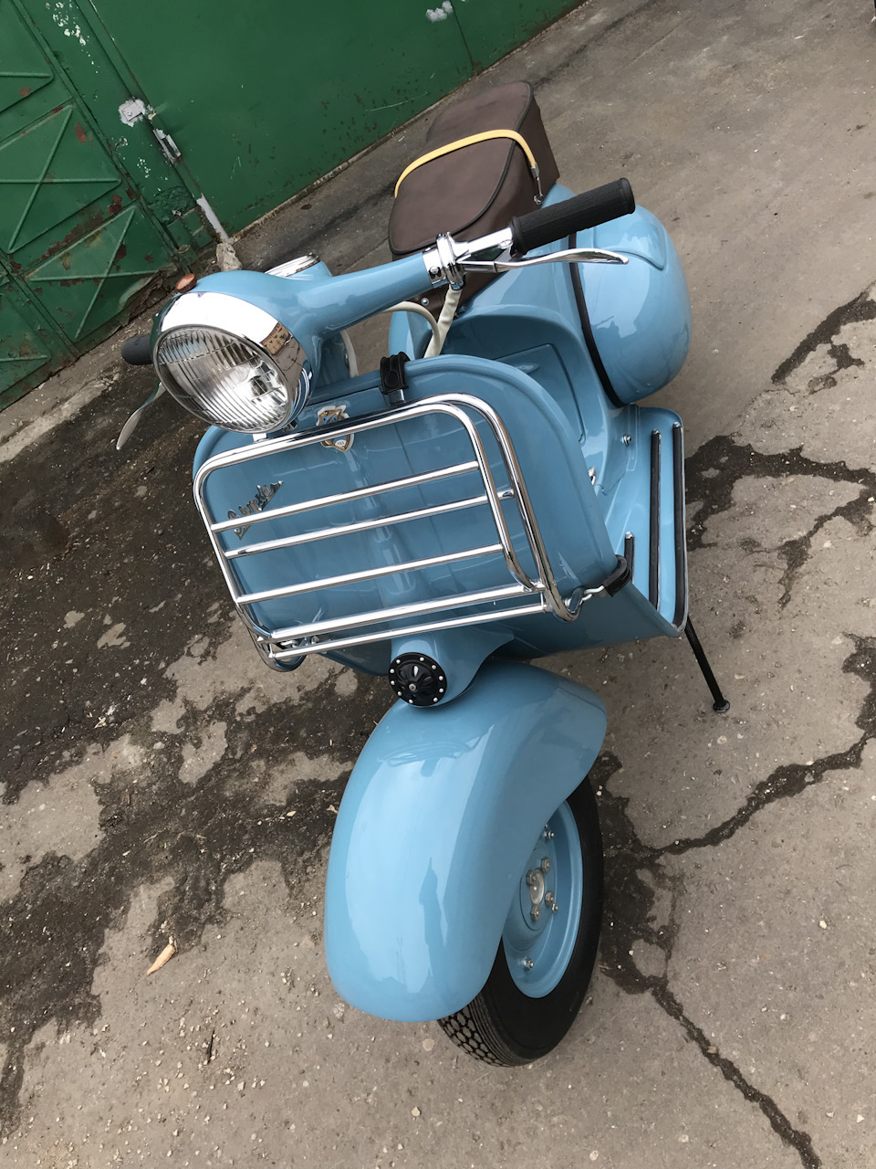 Vyatka 1958 after restoration - Scooter, Vyatka, Restoration, Drive2, Longpost