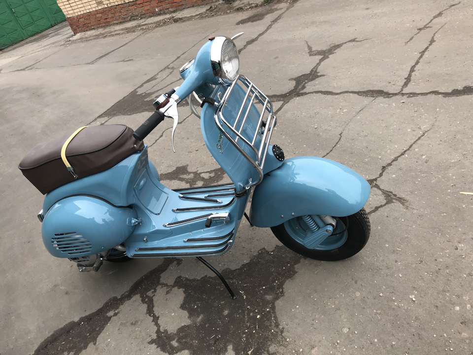 Vyatka 1958 after restoration - Scooter, Vyatka, Restoration, Drive2, Longpost