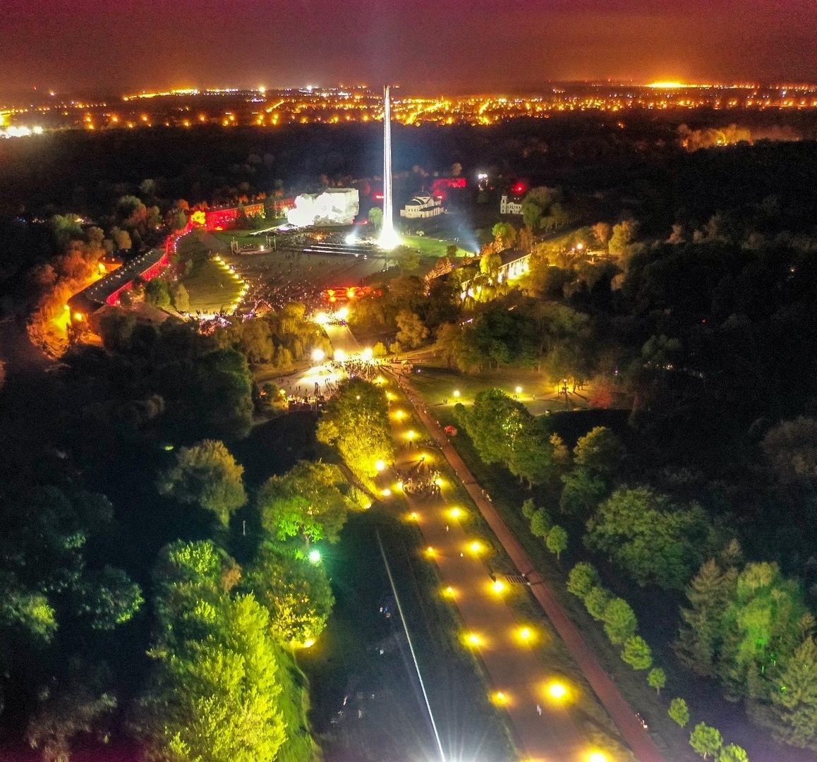 Gorgeous views of fireworks in Brest - Firework, Victory, Brest, Longpost