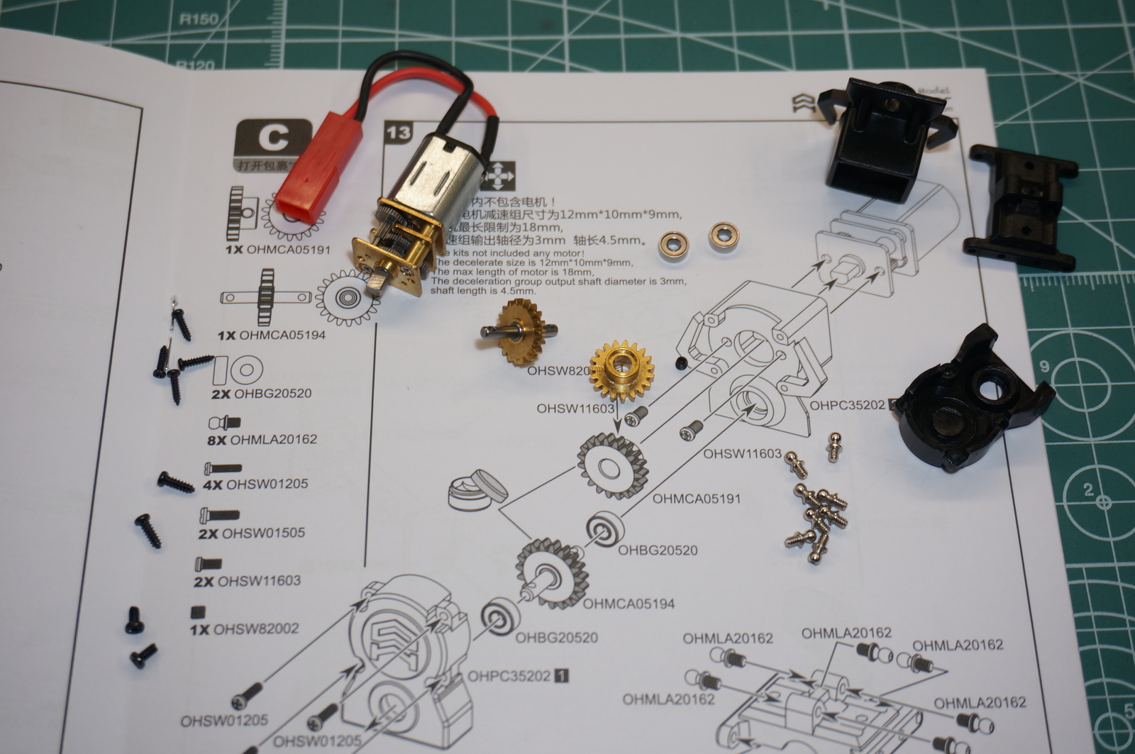 1:32 scale SUV assembly. - My, Rc, Radio controlled car, Longpost, Enthusiasm, Video, SUV, Scale model, Radio controlled models, Radio-controlled car