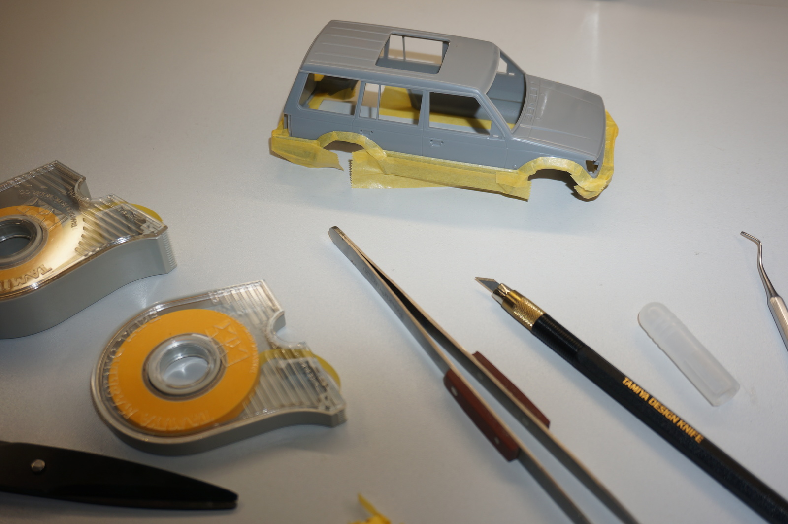 1:32 scale SUV assembly. - My, Rc, Radio controlled car, Longpost, Enthusiasm, Video, SUV, Scale model, Radio controlled models, Radio-controlled car