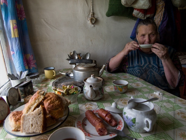 Еда в деревне