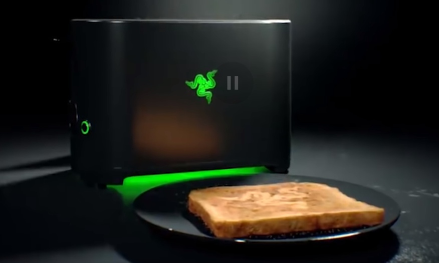 Razer will release its own toaster - Razer, Technics, Toaster, Memes, Longpost