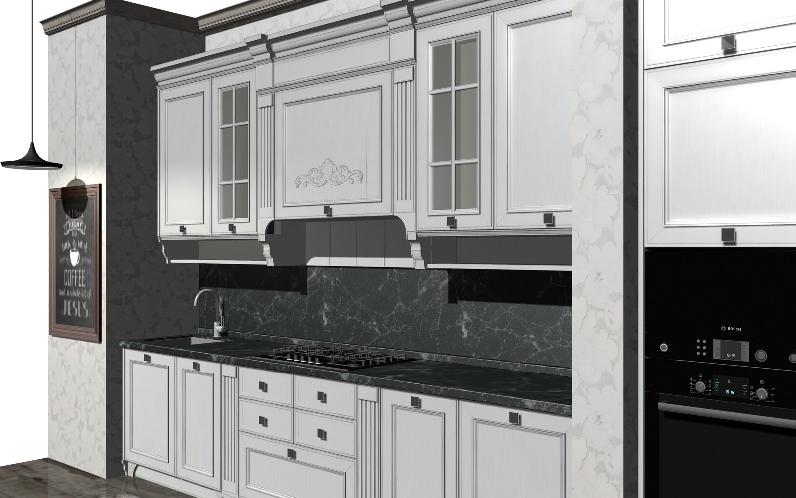 Kitchen project from SmurFa =P - My, Furniture, Kitchen, Kitchen, Designer, Design, Video, Longpost