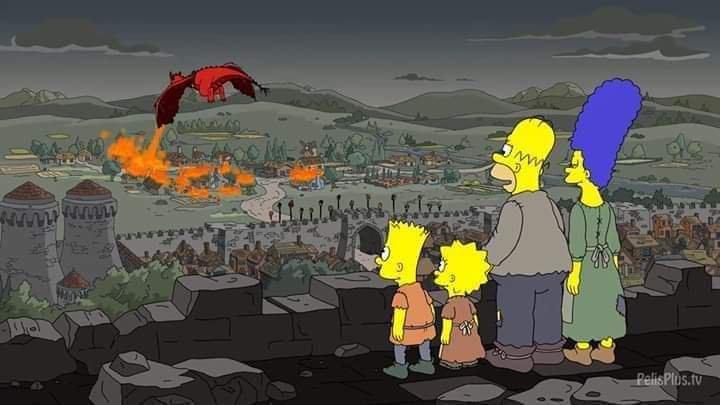 The Simpsons predicted it too - The Simpsons, Game of Thrones