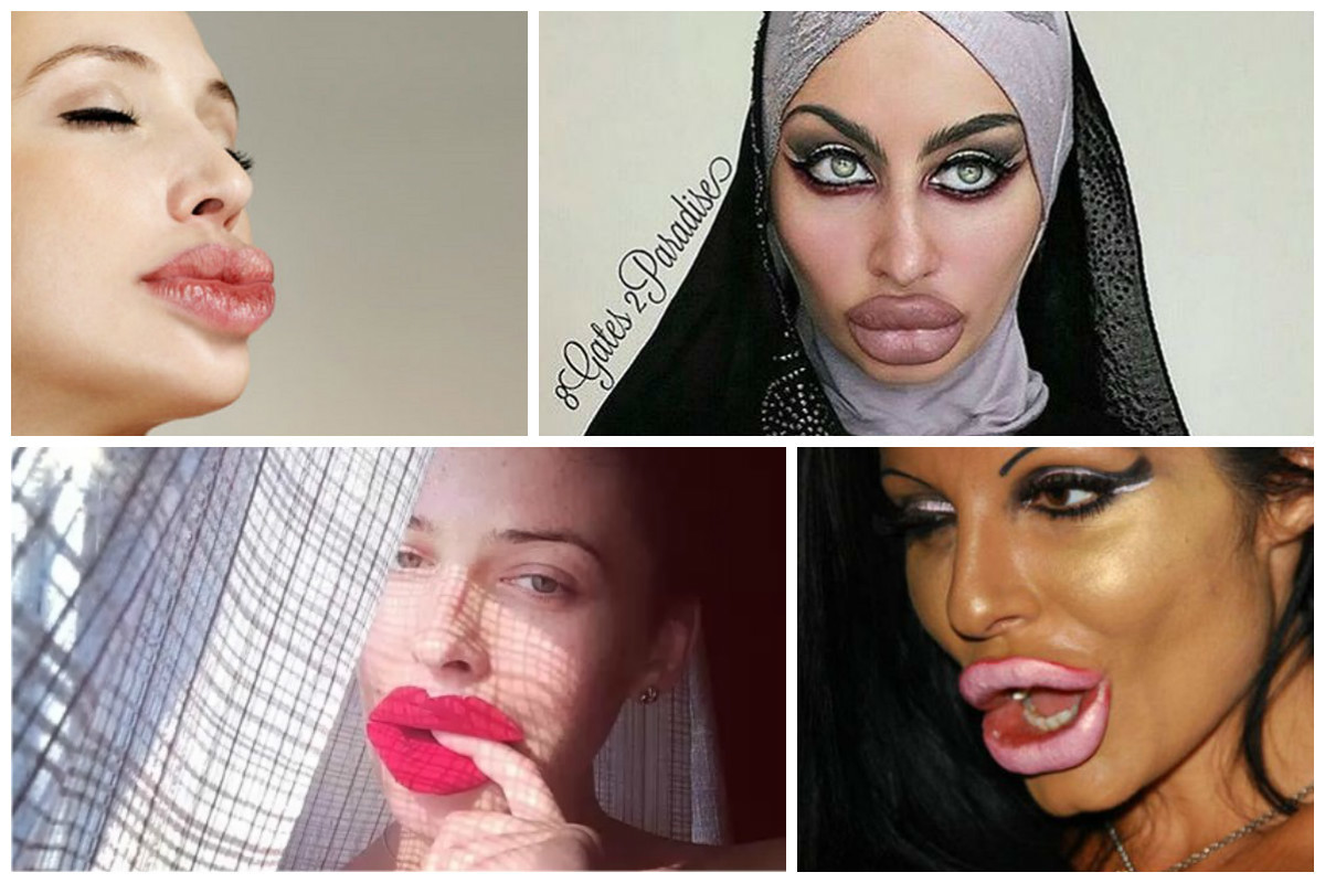 A little bit of true beauty for the night. - beauty, Female, Lips, Gubishcha, Madness, Longpost, Women