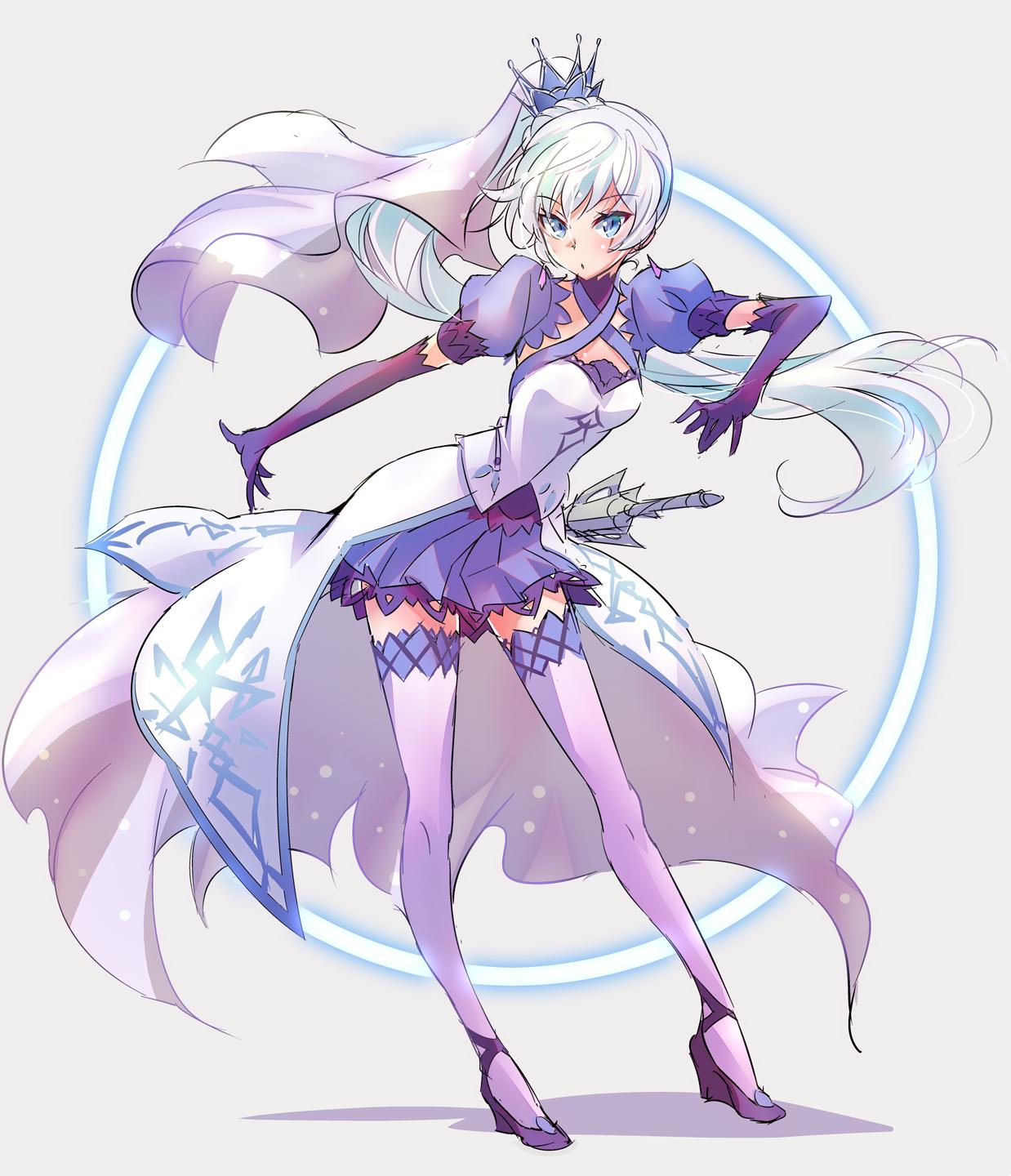 Weiss - RWBY, Weiss schnee, Anime art, Anime, Serials, Not anime, Art