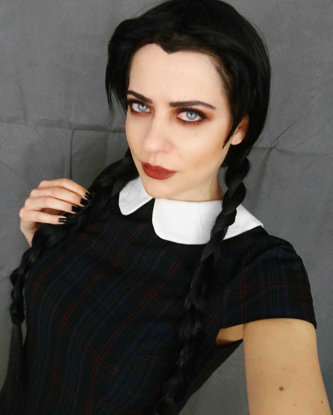 Wednesday Adams. - NSFW, Cosplay, Wensday Addams, The Addams Family, Sexuality, Beautiful girl, Longpost