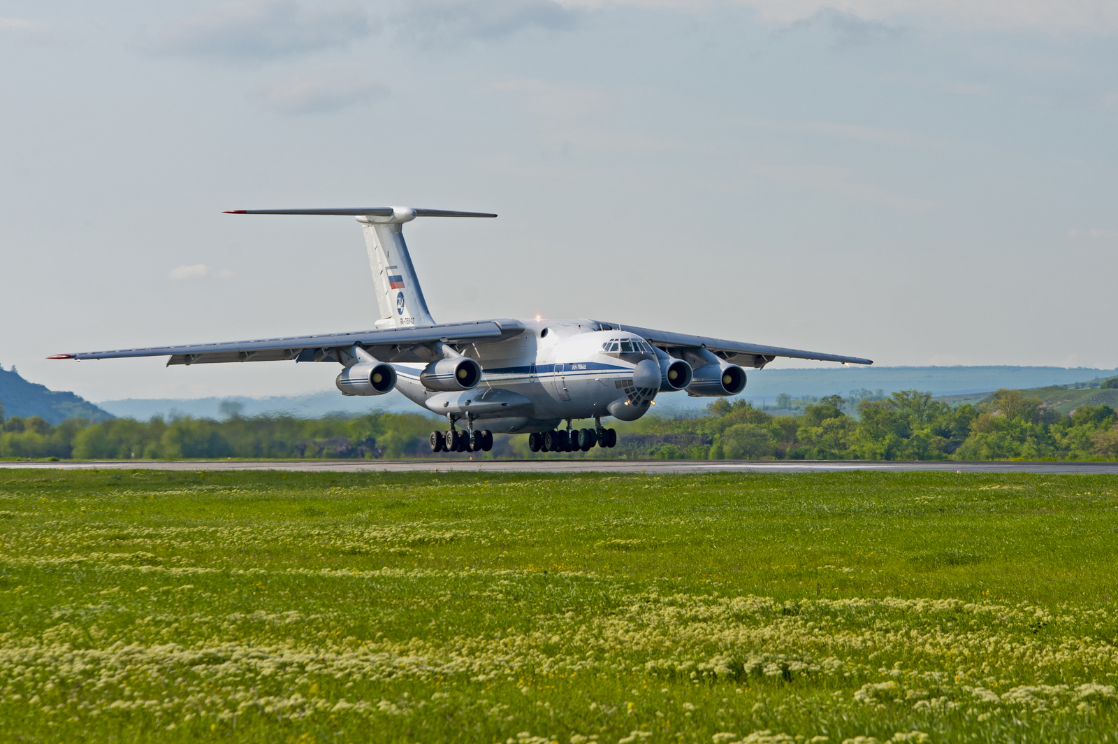 IL-76MD - My, IL-76, Spotting, Aviation, Vks, Air force, Aviation of the Russian Federation, Russia, Longpost