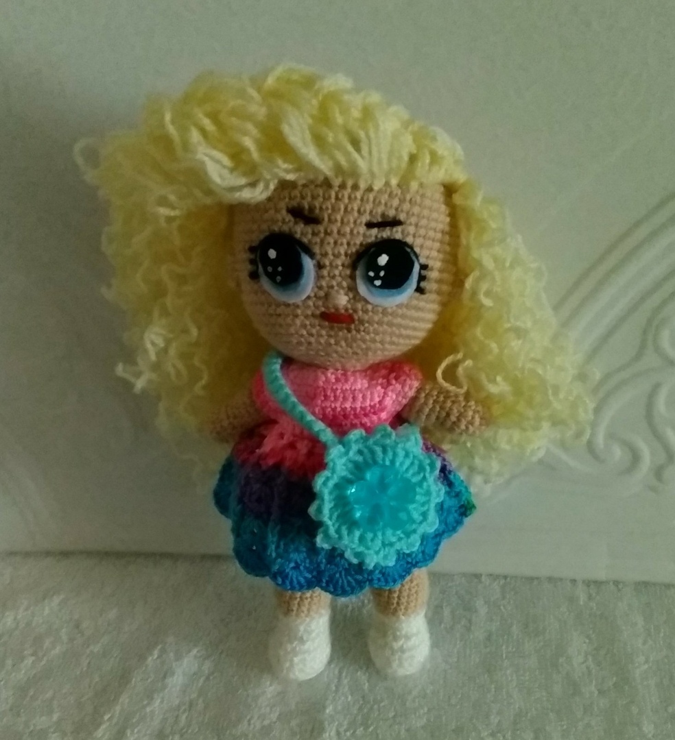 My first lollipops! - My, Crochet, Knitted toys, Toys, Longpost