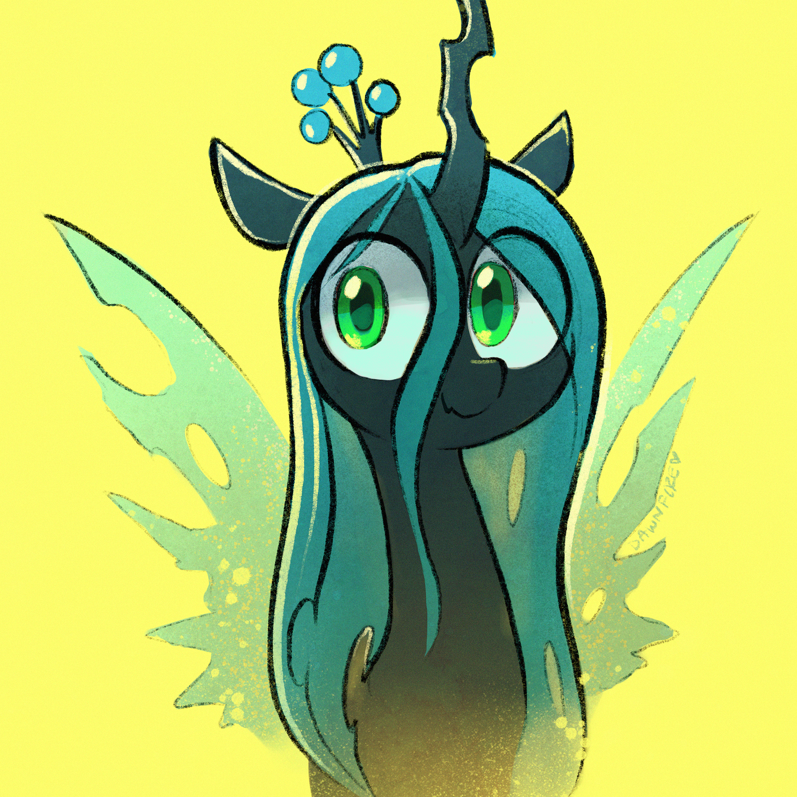 Bug - My Little Pony, Changeling, Queen Chrysalis, Очень добрый жук, Жуткий но добрый, Celebi-Yoshi