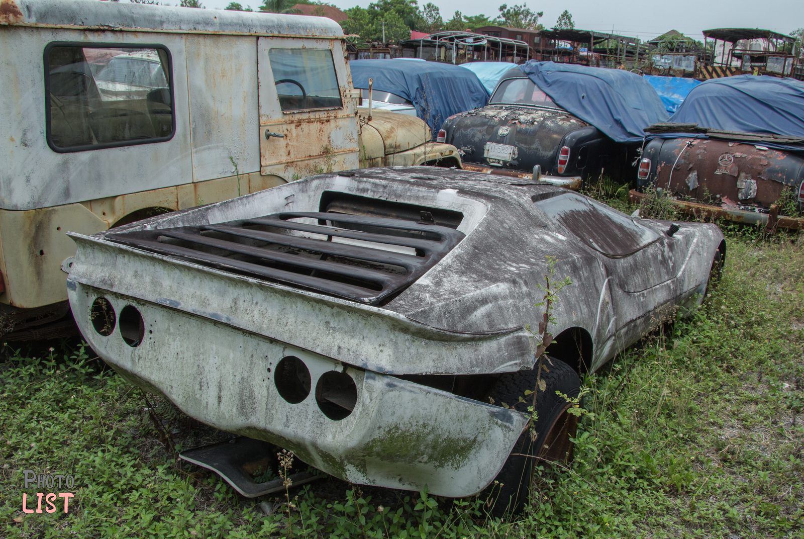 Vintage car cemetery in Thailand - My, Thailand, Longpost, Car Cemetery, Travels, Excursion