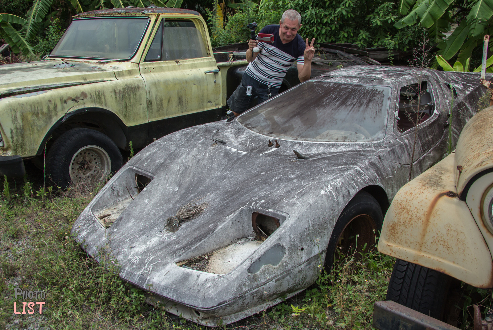 Vintage car cemetery in Thailand - My, Thailand, Longpost, Car Cemetery, Travels, Excursion