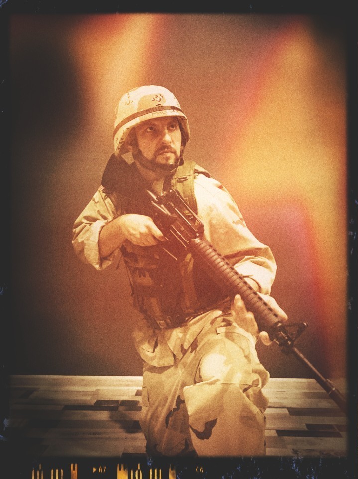 A bit of cosplay - My, Cosplay, Weapon, The Fall of the Black Hawk, Somalia, Rangers, Longpost