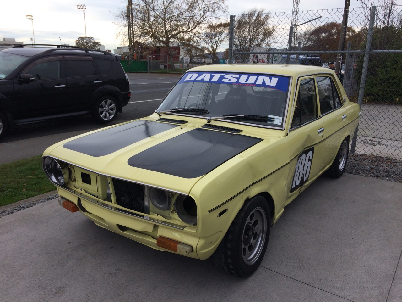 Race - Datsun 1200 B110 - My, Longpost, Datsun, Rally