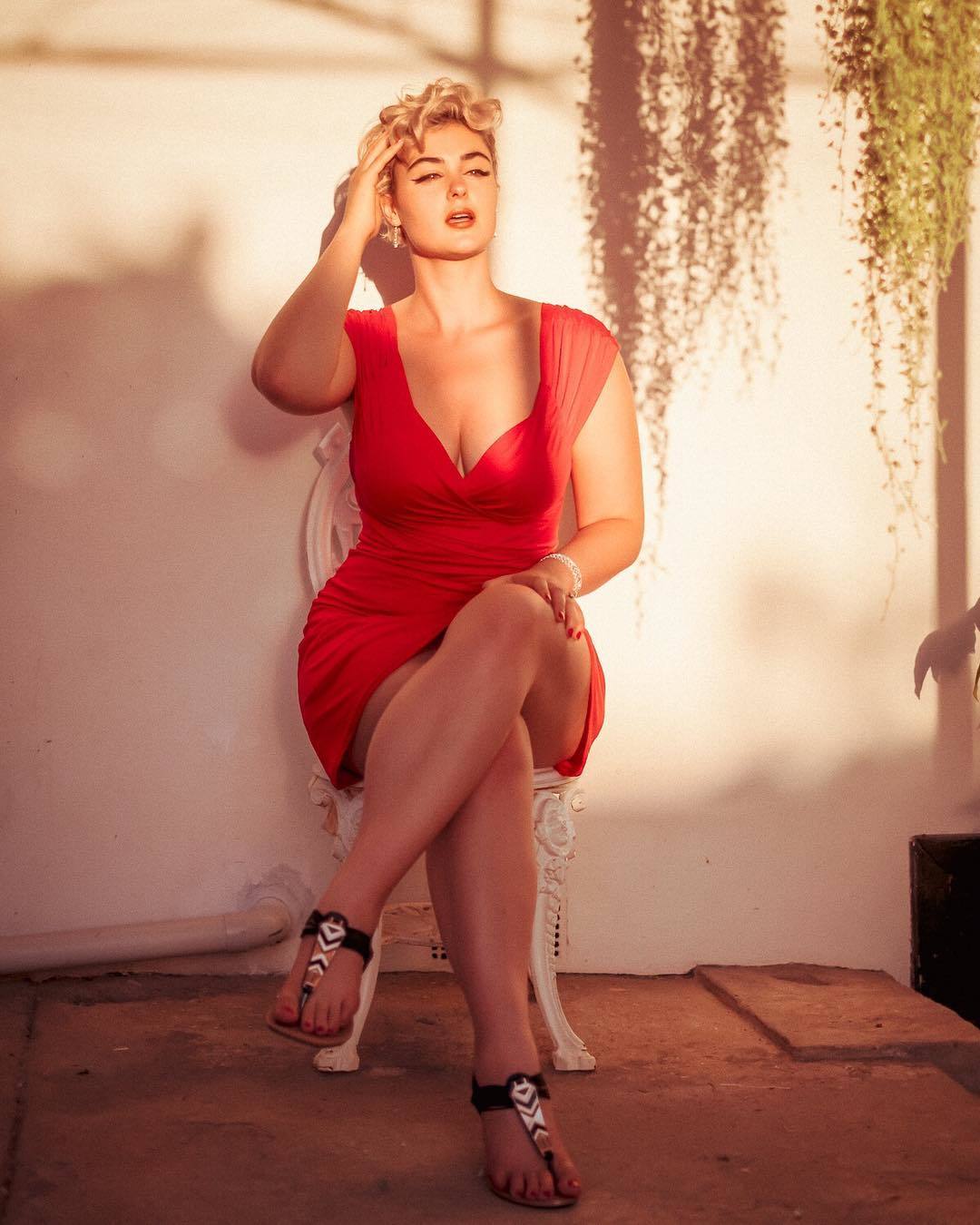 Stefania Ferrari. Continuation. - NSFW, Plus size, Fashion model, Stefania Ferrario, Erotic, Longpost, Fullness