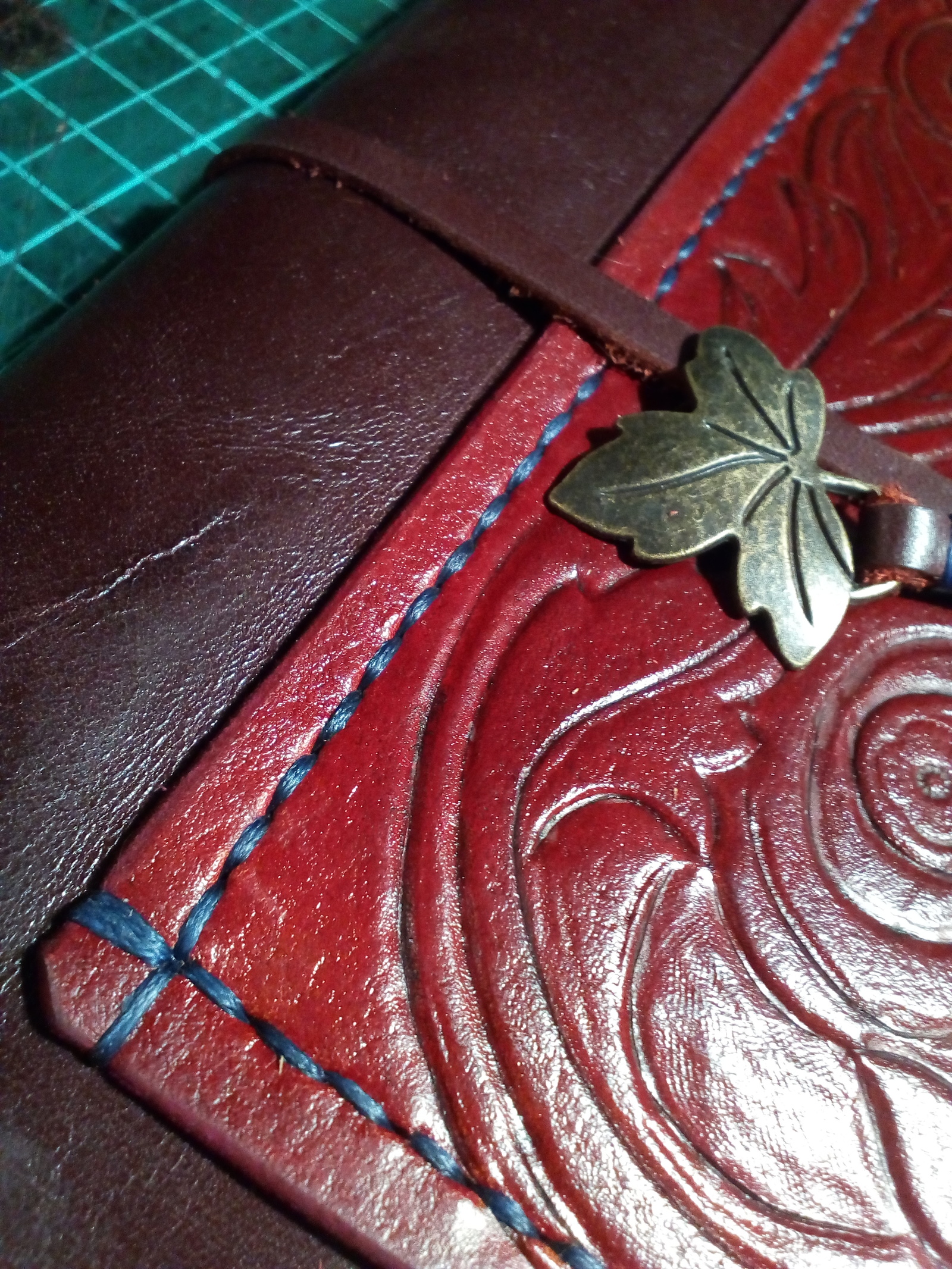 My works - My, Embossing on leather, Leather products, Notebook, Handmade, Natural leather, Longpost