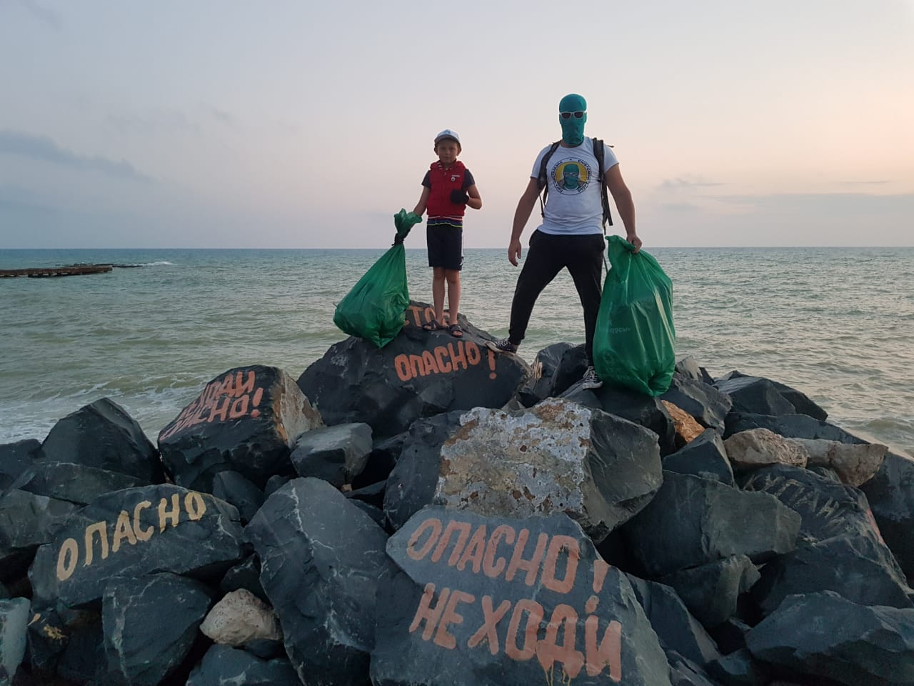 Рейд на Черном море. Чистомэн. - Моё, Чистомэн, Черное море, Крым, Николаевка, Видео, Длиннопост