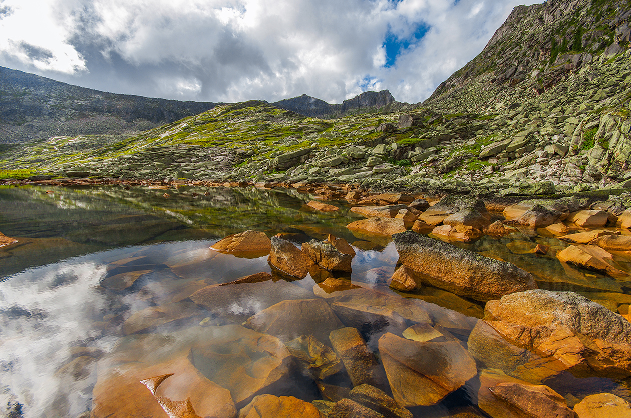 Lake Ryzhee - My, Ergaki, Travels, Leisure, Camping, Holidays in Russia, Longpost, Nature