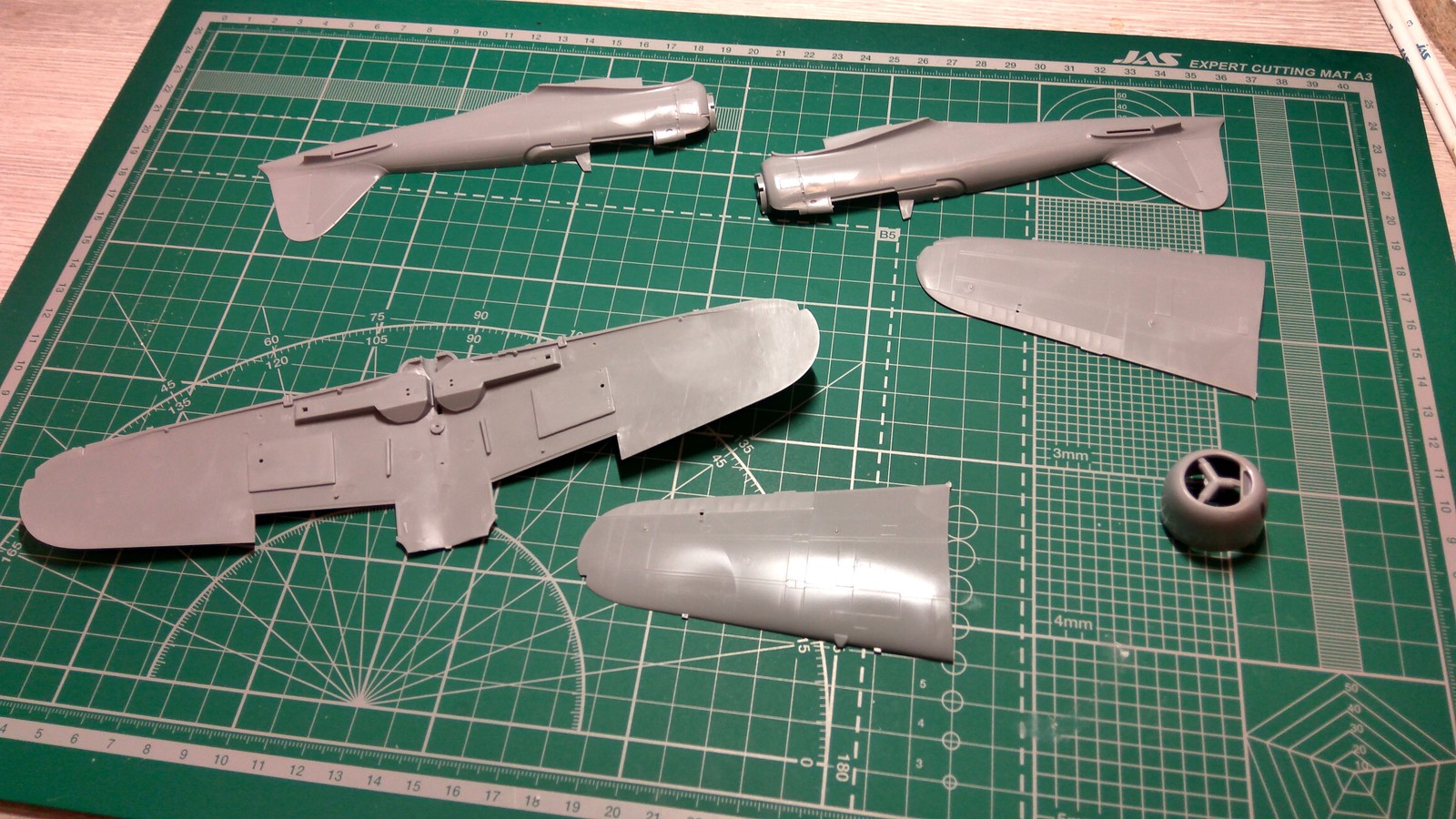 Mitsubishi a6m5 zero 1/48 - My, Stand modeling, Longpost, Aviation