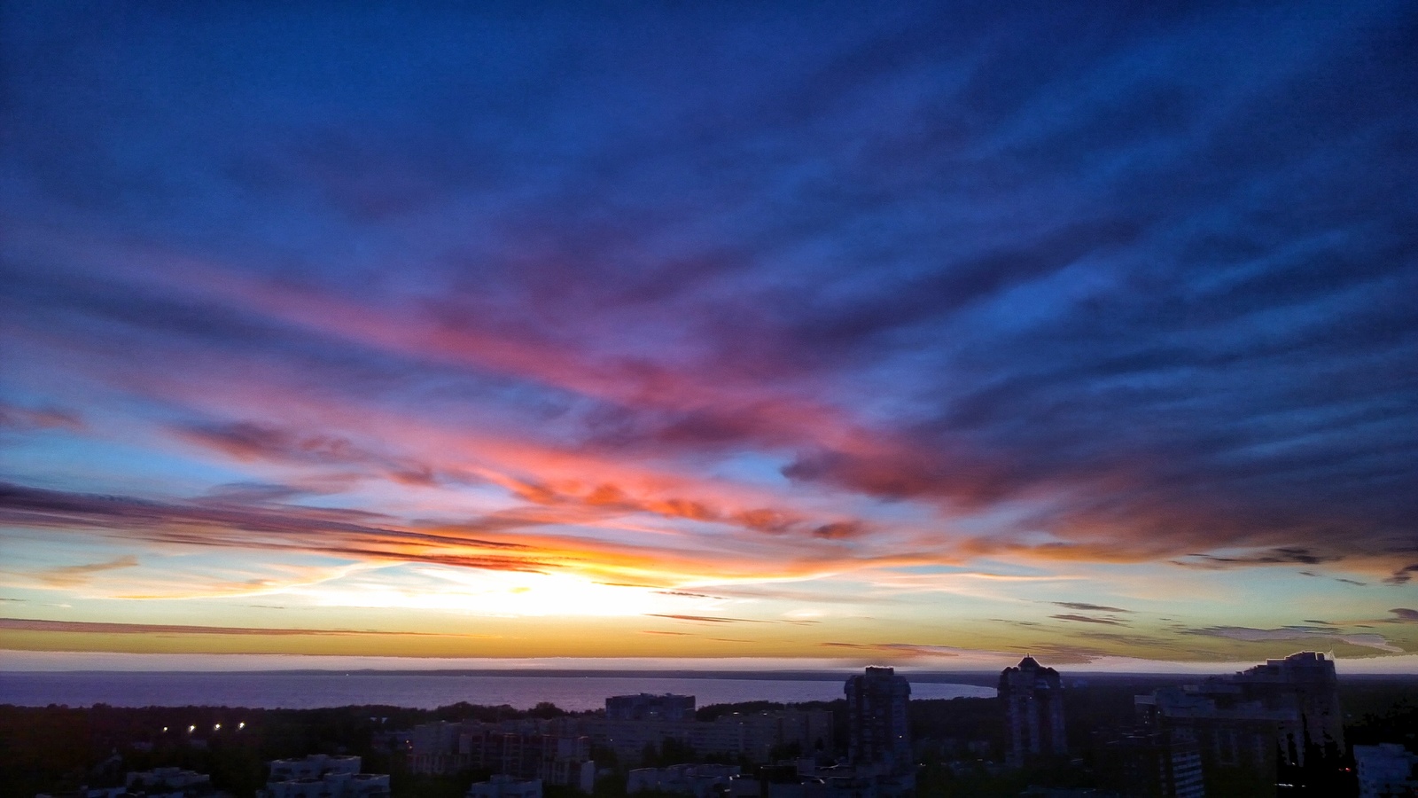 Evening chillout. - My, Sunset, Cold, The Gulf of Finland, Evening, Freshness, The photo, Summer is coming