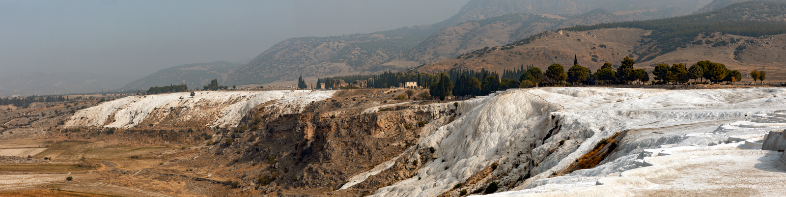 Pamukalle - panorama - My, Pamukkale, Turkey, Панорама