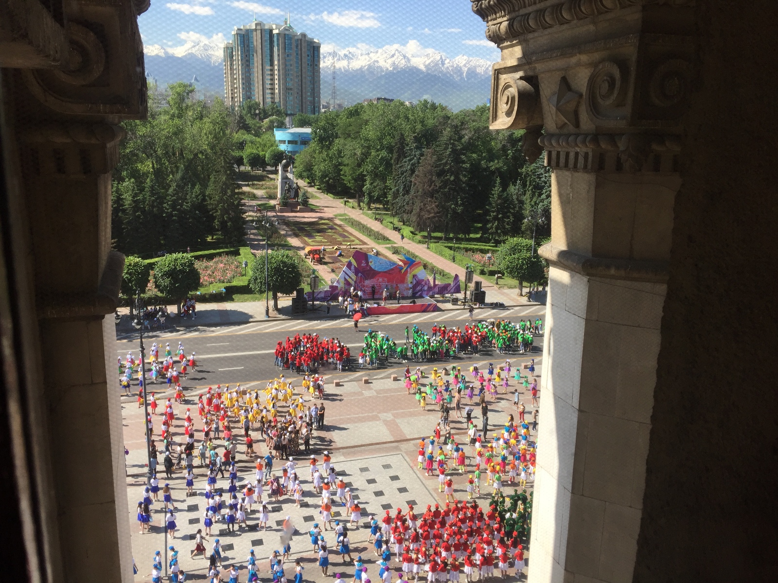 Friday morning. - My, The photo, Interesting, Almaty, Holidays, Children