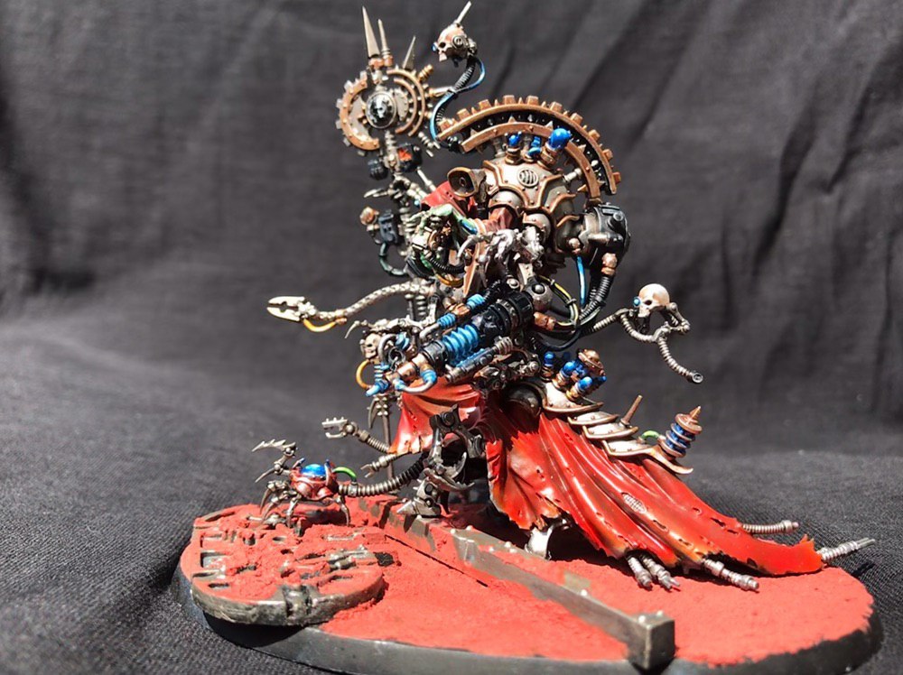 Моя версия Belisarius Cawl - Моё, Adeptus Mechanicus, Wh painting, Wh miniatures, Длиннопост, Warhammer 40k, Belisarius Cawl