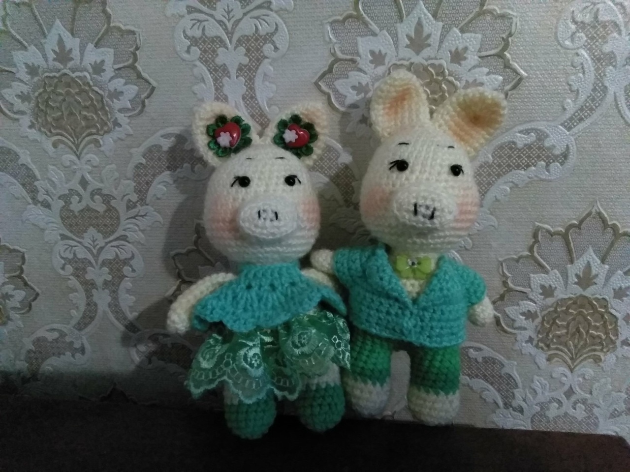 Pigs are the symbol of this year! - My, Crochet, Longpost