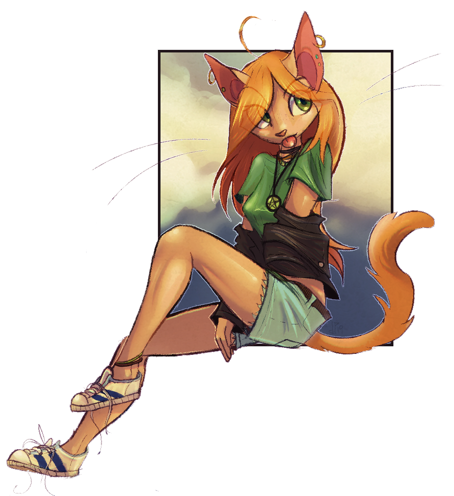 Kitty - Furry, Art, cat, Zenirix