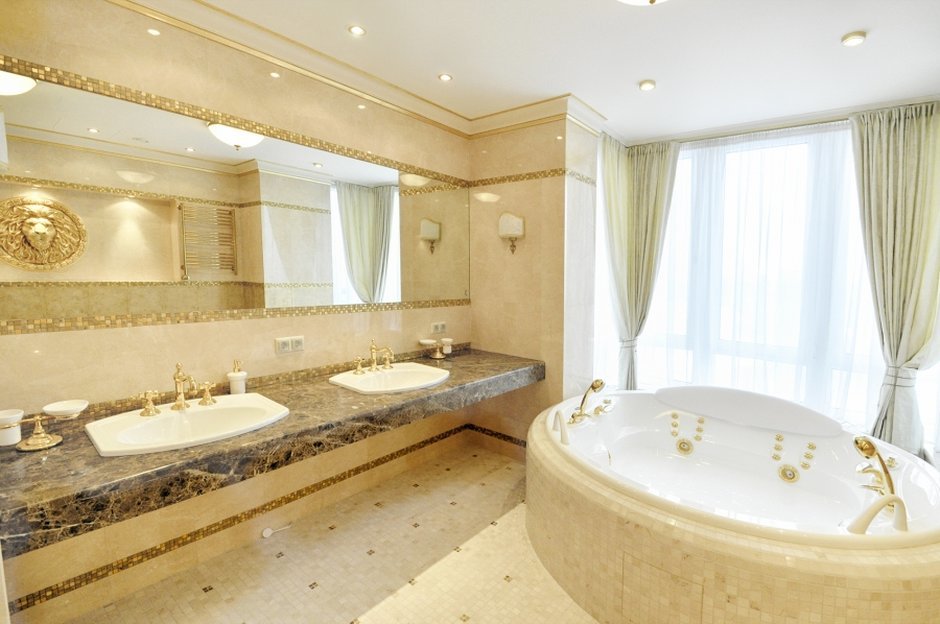 Apartment in Moscow worth $3 million - Apartment, Moscow, Millionaire, Wealth, Majors, Gold, Russia, Repair, Longpost